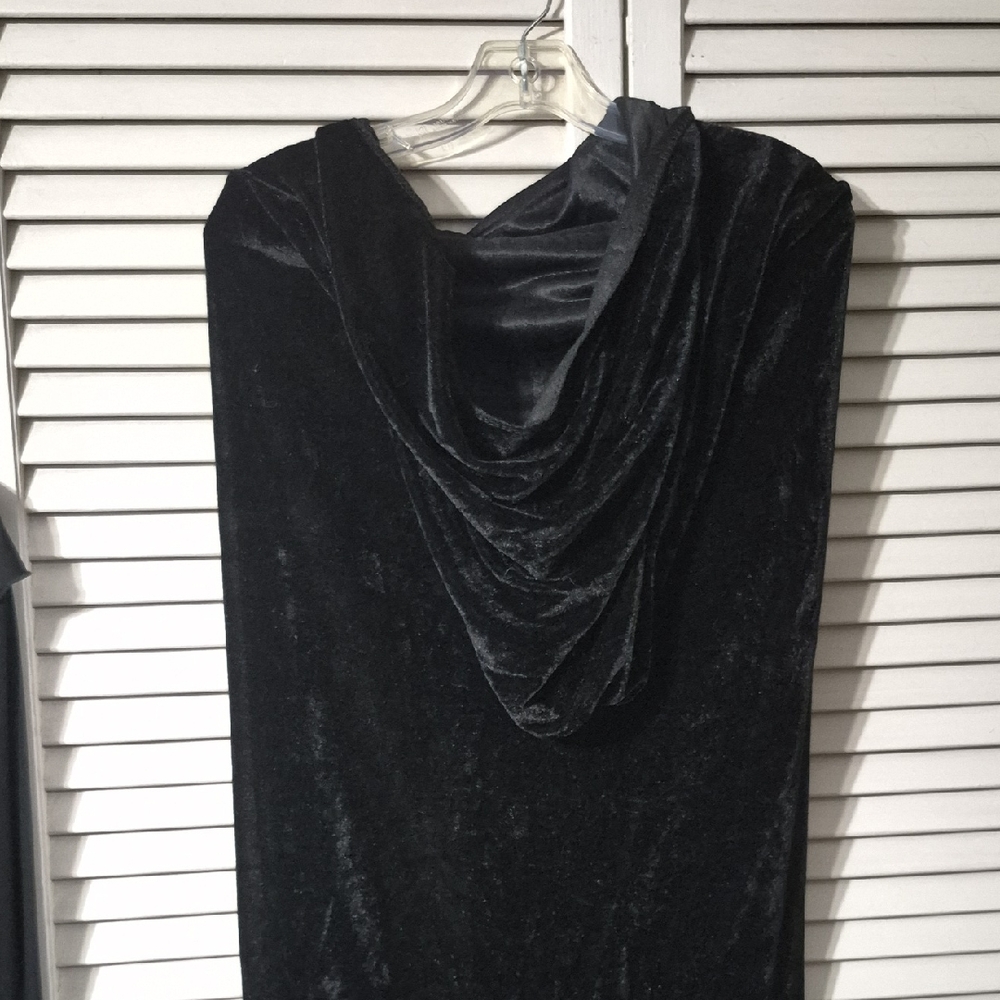 Black Velvet Cape